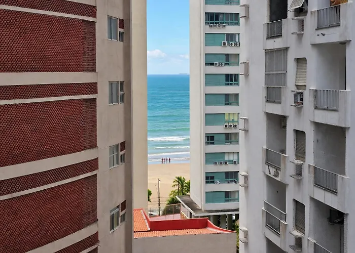 Vista Do Mar - 2 Quartos - Praia Das Pitangueiras Guarujá